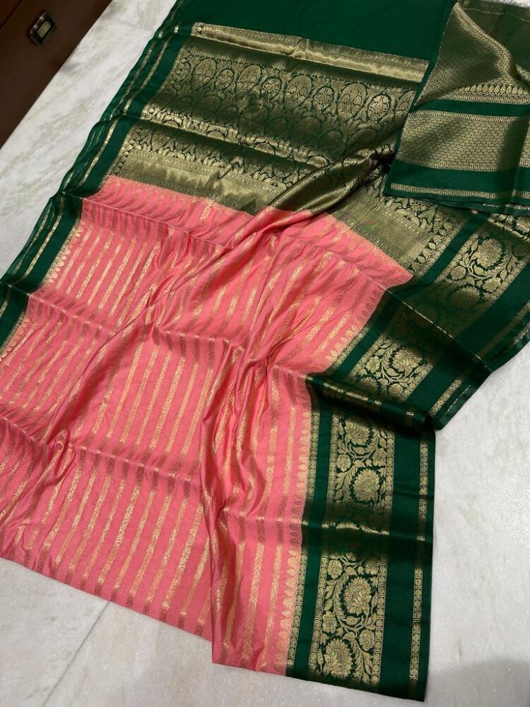 Banarasi dyeble dupion silk fabric