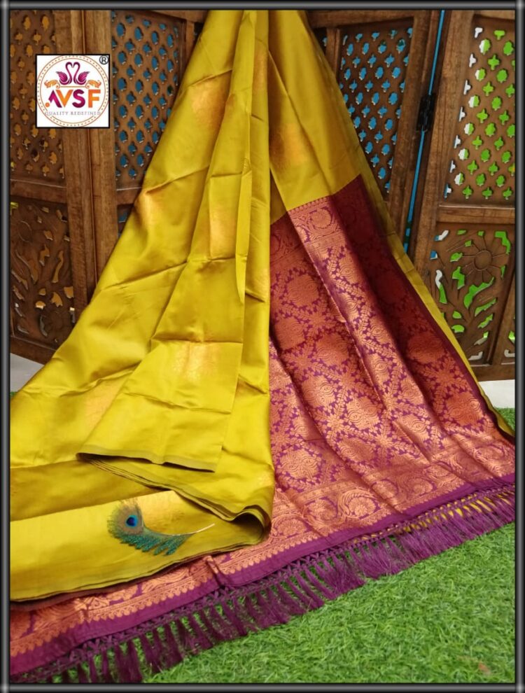 Chandravadana Semi Soft silk Saree