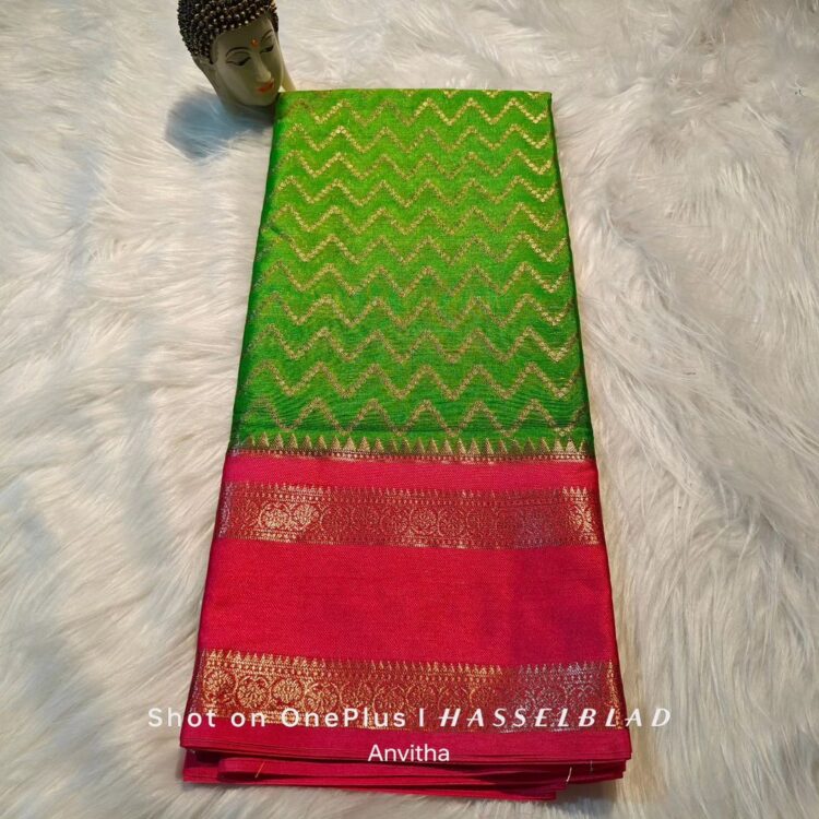 Banarasi Semi Dupion Warm Silk Saree