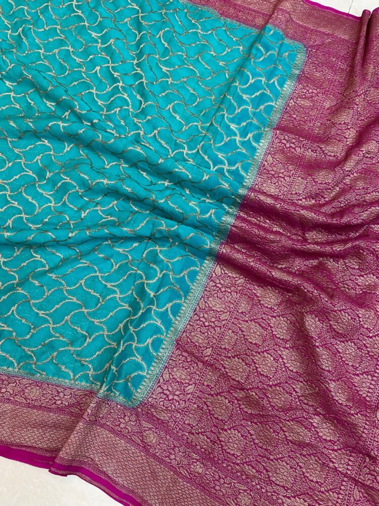 Banarasi Semi Georgette Silk