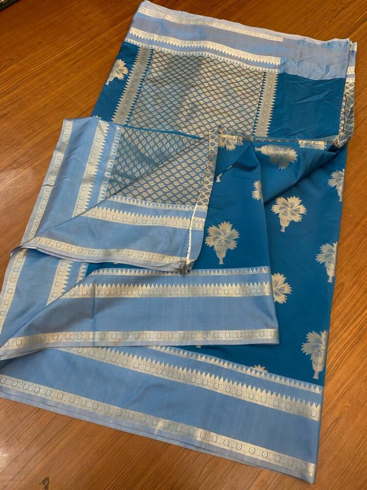 Banarasi katan Pattu soft silk fabric